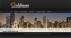Desktop Screenshot of goldmanlegal.net